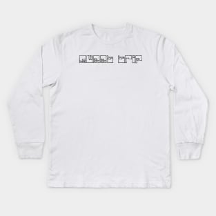 Sweet Trip Design Kids Long Sleeve T-Shirt